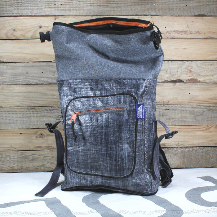 Segeltuch Rucksack “Küstenkind” aus Lite Skin Regatta-Laminat – Bild 2