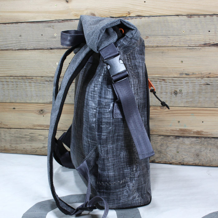 Segeltuch Rucksack “Küstenkind” aus Lite Skin Regatta-Laminat – Bild 6