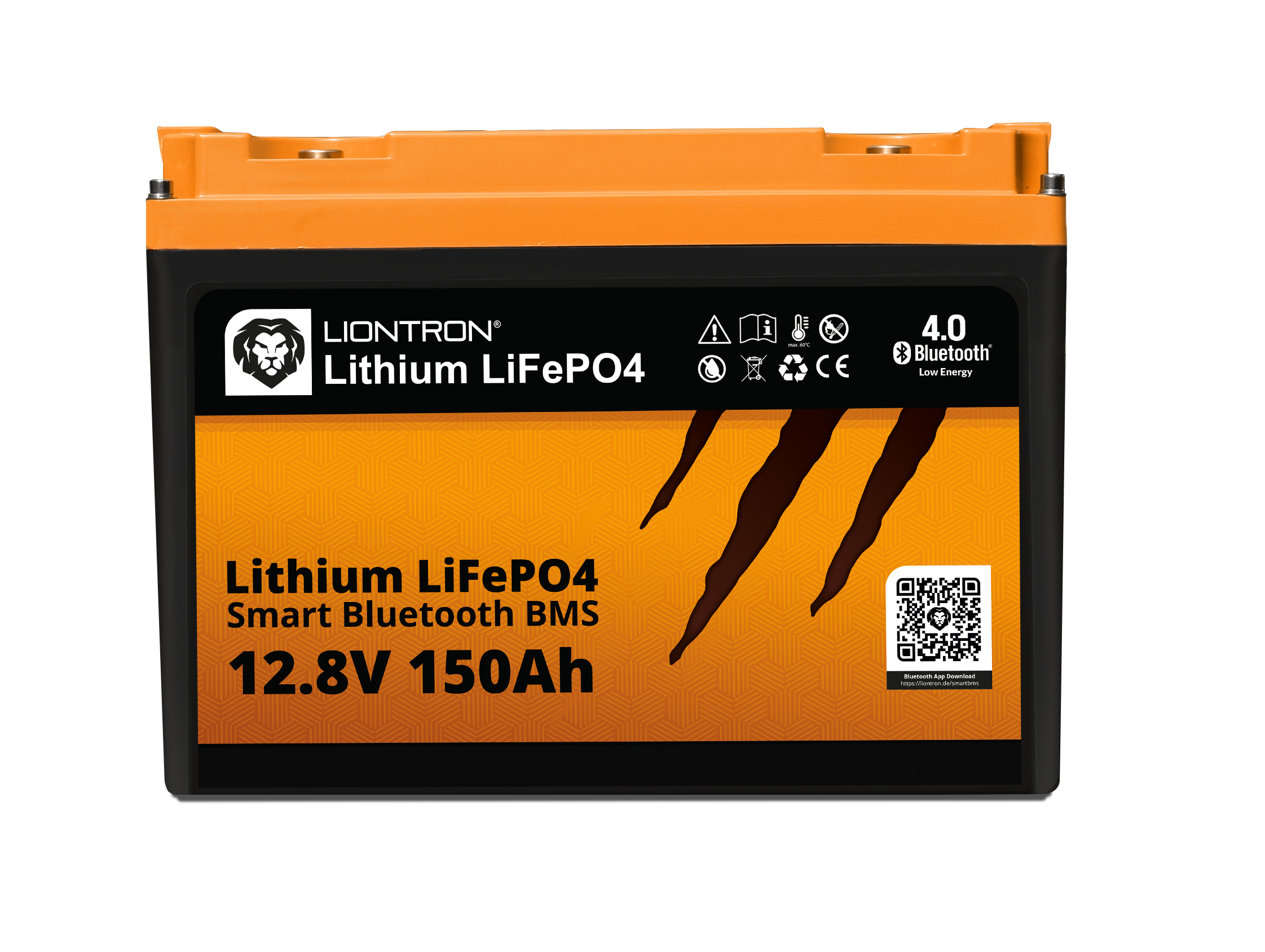 LIONTRON LiFePO4 Akku 12,8V 150Ah LX mit Bluetooth